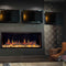 2025 NewLitedeer Homes Latitude 45" Ultra-Slim Smart Electric Fireplace – Multi-Flame LED, Driftwood Logs & River Rocks, WiFi/App-Control, Flush/Recessed/Wall-Mounted (Model: ZEF45X)