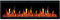 2025 New Litedeer Homes Latitude 65" Smart Built-in Electric Fireplace with Reflective Amber Glass - ZEF65XA