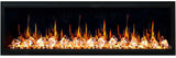 2025 New Litedeer Homes Latitude 65 inch Ultra-Slim Smart Electric Fireplace with Crackling Sounds, Diamond-like Crystal - ZEF65XC