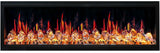 2025 New Litedeer Homes Latitude 65 inch Ultra-Slim Smart Electric Fireplace with Crackling Sounds, Diamond-like Crystal - ZEF65XC