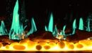 2025 New Lited eer Homes Latitude 75-inch Ultra-Sleek Smart Electric Fireplace with 1-inch Trim – Multi-Flame LED, Driftwood Logs & River Rocks, WiFi/App-Control, Flush/Recessed/Built-in Wall (Model: ZEF75V)