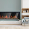2025 New Litedeer Homes Latitude II 48-in Wall Mounted Smart Electric Fireplace with App, Crackling Sounds, Driftwood Log & River Rock - ZEF48X