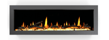 2025 New Litedeer Homes Latitude II 48-in Wall Mounted Smart Electric Fireplace with App, Crackling Sounds, Driftwood Log & River Rock - ZEF48X