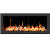 2025 New Litedeer Homes Latitude II 48 inch Wall Mounted Smart Electric Fireplace with APP 3-inch Trim - Multi-flame Style - ZEF48XC