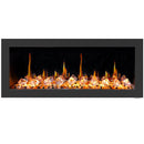 2025 New Litedeer Homes Latitude II 48 inch Wall Mounted Smart Electric Fireplace with APP 3-inch Trim - Multi-flame Style - ZEF48XC