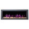 2025 New Litedeer Homes Latitude II 58-inch Wall Mount Smart Electric Fireplace with Multi-flame, Crackling Sounds - ZEF58V