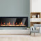 2025 New Litedeer Homes Latitude II 68" Smart Electric Fireplace with Multi-flame Style, APP Driftwood Log & River Rock - ZEF68X