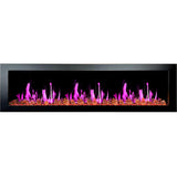 2025 New Litedeer Homes Latitude II 78 inch Wifi Smart Electric Fireplace with crackling - ZEF78VA
