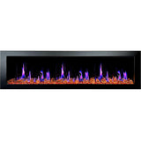 2025 New Litedeer Homes Latitude II 78 inch Wifi Smart Electric Fireplace with crackling - ZEF78VA