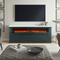 Litedeer Homes Mercury 60-inch 3D  Water Vapor Fireplace with Smart Fireplace App, Multi-colour Flame, Remote Control (Model: VEW60A or VEW60M)