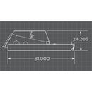 Loflin Fabrication Closed-Front Skid Steer Brush Cutter