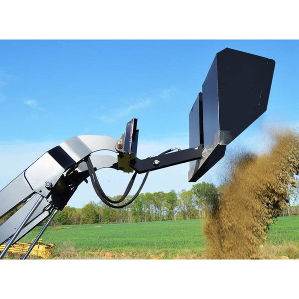 Loflin Fabrication Mini Skid Steer Front Dump Bucket