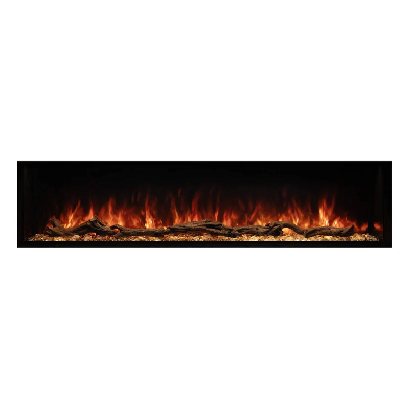Modern Flames Landscape Pro Multi 56" Linear Multi-Sided Electric Fireplace With Hybrid Flame Technology [LPM-5616V2] (SAK67390)