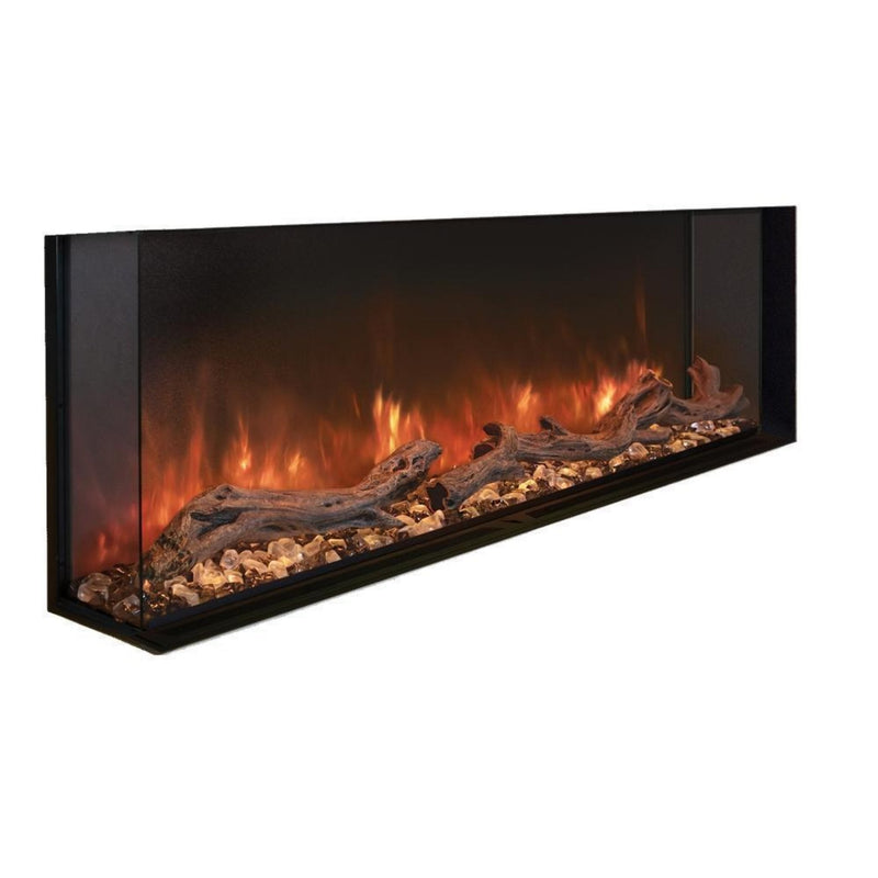 Modern Flames Landscape Pro Multi 56" Linear Multi-Sided Electric Fireplace With Hybrid Flame Technology [LPM-5616V2] (SAK67390)