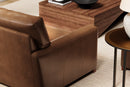 Valencia Luton Leather Sofa, Loveseat, Lipari Chocolate