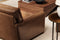 Valencia Luton Leather Sofa, Loveseat, Lipari Chocolate