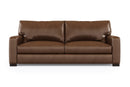 Valencia Luton Leather Sofa, Loveseat, Lipari Chocolate