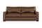 Valencia Luton Leather Sofa, Loveseat, Lipari Chocolate