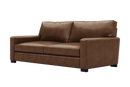 Valencia Luton Leather Sofa, Loveseat, Lipari Chocolate