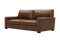 Valencia Luton Leather Sofa, Loveseat, Lipari Chocolate