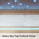 Luxury 2-Person Canadian Hemlock Wood Far Infrared Home Sauna (SAK02184)