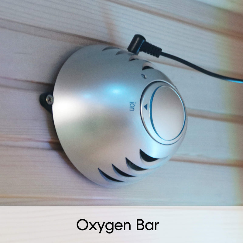 Luxury 2-Person Canadian Hemlock Wood Far Infrared Home Sauna (SAK02184)