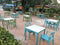 Zeus Set of 2 Stackable Armchair-Teal