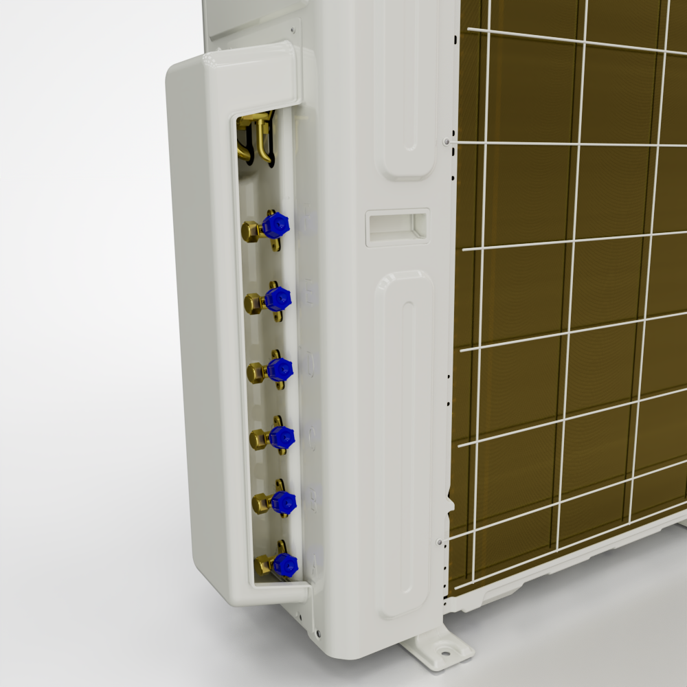 MRCOOL DIY® 5th Gen 55,000 BTU Multi-Zone Mini Split Condenser 230V, DIY-MULTI6-55HP230D-O