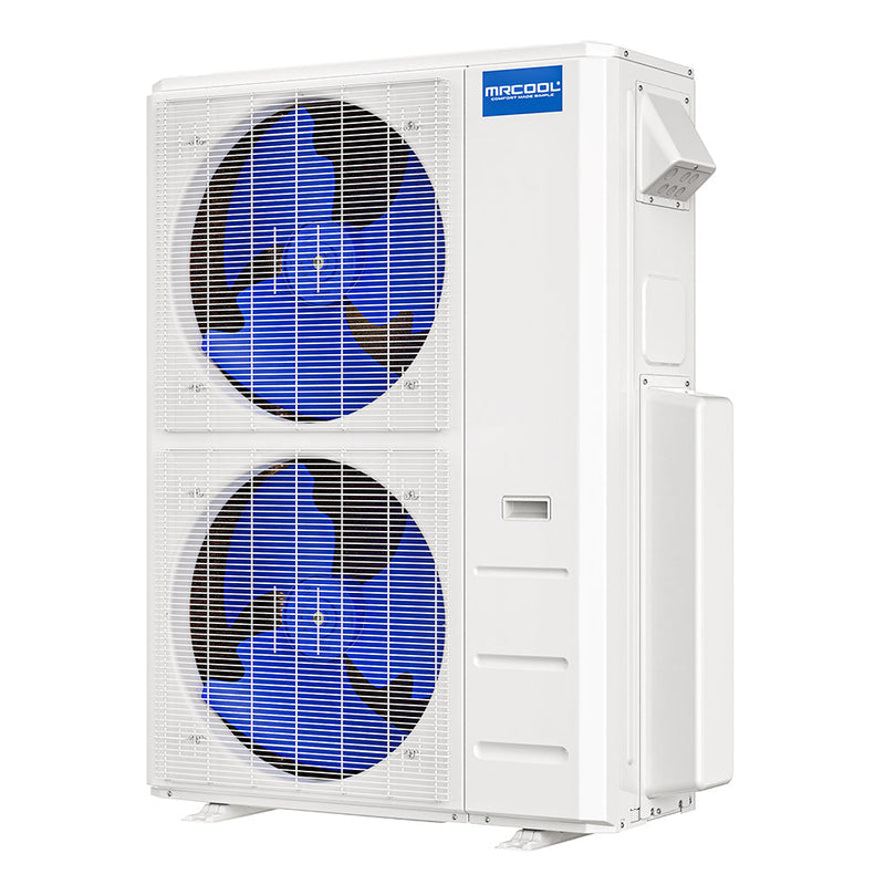 MRCOOL® DIY Mini Split 48,000 BTU 20.5 SEER 4 Zone Ceiling Cassette Ductless Air Conditioner and Heat Pump - 9K + 9K + 12K + 18K