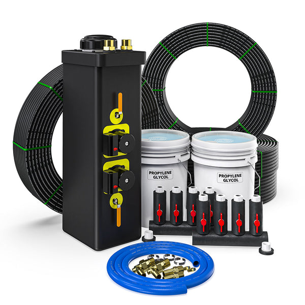 MRCOOL® GeoCool Inverter Series Closed Loop Installation Kit 4 ton - w/Straight Manifold