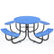46" Round Picnic Tables With Umbrella Hole