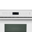 FORNO Espresso Oliena 30" 1.6 cu. ft. Built-In Microwave Oven in White with Silver Handles, FMWDR3093-30WHT