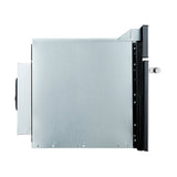 FORNO Espresso Oliena 30" 1.6 cu. ft. Built-In Microwave Oven in White with Silver Handles, FMWDR3093-30WHT