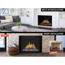 Modern Flames Orion Traditional 42" Heliovision Electric Fireplace [OR42-TRAD] (SAK83765)