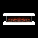 Modern Flames Landscape Pro 56" Electric Fireplace Wall Mount Studio Suite Display, White [WMC-56LPM-RTF] (SAK38425)