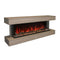 Modern Flames Landscape Pro 80" Electric Fireplace Wall Mount Coastal Sand Studio Suite [WMC-80LPM-CS] (SAK96382)