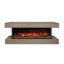 Modern Flames Landscape Pro 80" Electric Fireplace Wall Mount Coastal Sand Studio Suite [WMC-80LPM-CS] (SAK96382)