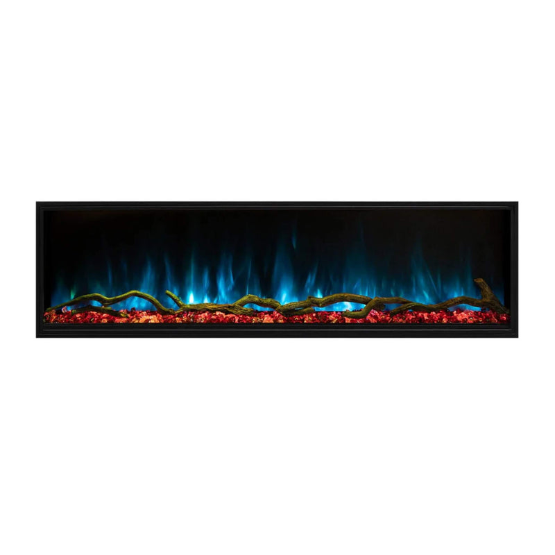 Modern Flames Landscape Pro Slim 96" Built-In Wall Mount Electric Fireplace [LPS-9614V2] (SAK17917)