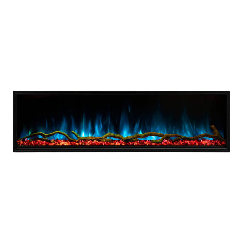 Modern Flames Landscape Pro Multi 56" Linear Multi-Sided Electric Fireplace With Hybrid Flame Technology [LPM-5616V2] (SAK67390)