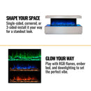 Modern Flames Landscape Pro Multi 44" Linear Multi-Sided Electric Fireplace [LPM-4416] (SAK12502)