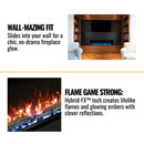 Modern Flames Landscape Pro Slim 44" Built-In Linear Electric Fireplace [LPS-4414V2] (SAK18695)