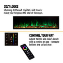 Modern Flames Landscape Pro Slim 68" Built-In Linear Electric Fireplace [LPS-6814] (SAK32129)