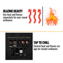 Modern Flames Orion Multi 100" Heliovision Multi-Sided Electric Fireplace [OR100-MULTI] (SAK38017)