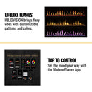 Modern Flames Orion Slim 100" Heliovision Single-Sided Fireplace [OR100-SLIM] (SAK95432)