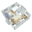 Expandable Prefab Home 19ft x 20ft