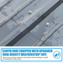 [20x20FT] MPT Extra Large Premium Heavy Duty Outdoor Metal Carport Shelter (SAK97425)