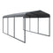 [10x15FT] MPT Large Heavy Duty Outdoor Metal Carport For Cars, Trucks And Boats (SAK95738)