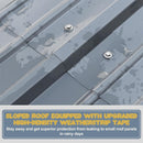 [12x20FT] MPT Premium Heavy Duty Outdoor Canopy Garage Shelter With Galvanized Metal Roof (SAK91523)