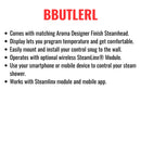 Mr.Steam MS-E Series Steam Home Shower Stainless Steel Generator With LED Display (SAK92310)