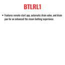 Mr.Steam MS-E Series Steam Home Shower Stainless Steel Generator With LED Display (SAK92310)